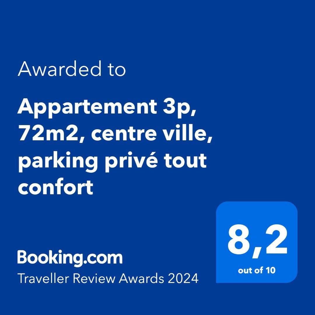 Appartement 3P, 72M2, Centre Ville, Parking Prive Tout Confort Biscarrosse Zewnętrze zdjęcie